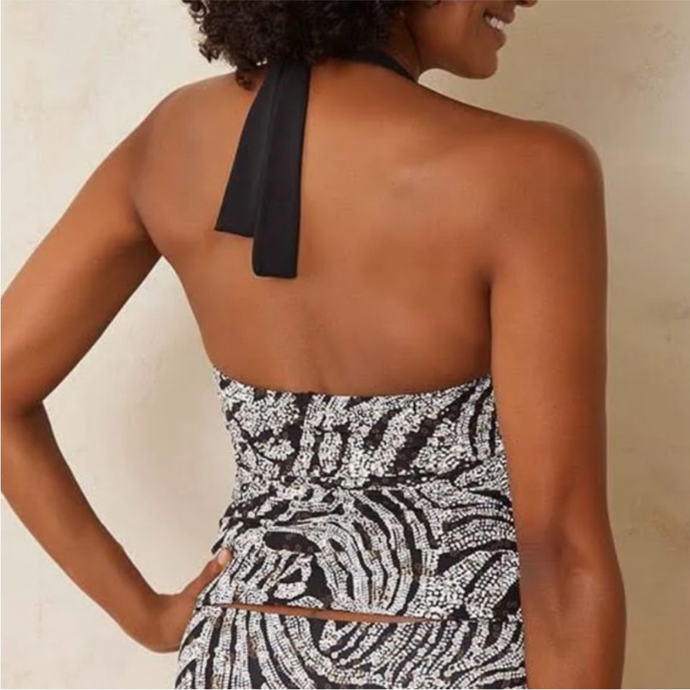 Tommy Bahama Playa Brava Reversible Ring Tankini Top - Picture 3 of 16